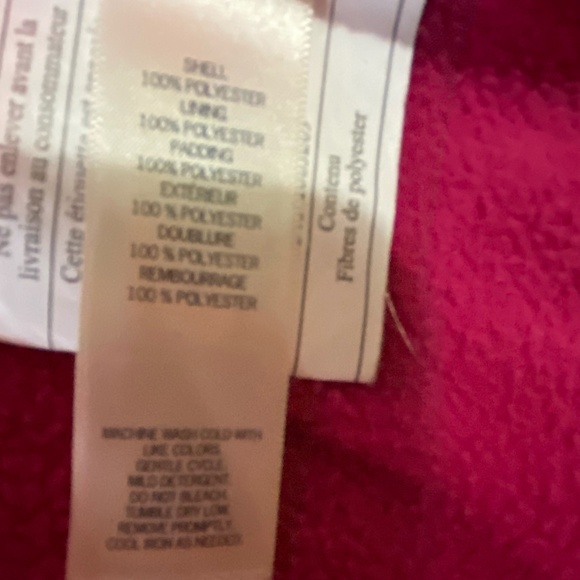 Osh Kosh Girls Pink Sz 3T Puffy Vest & Kombi Pink Heart Fleece Lined Hat. - Picture 9 of 15